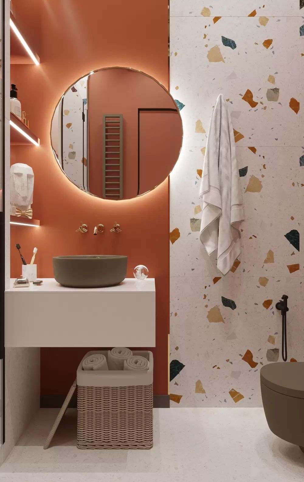 طراحی حمام دستشویی سرویس بهداشتی